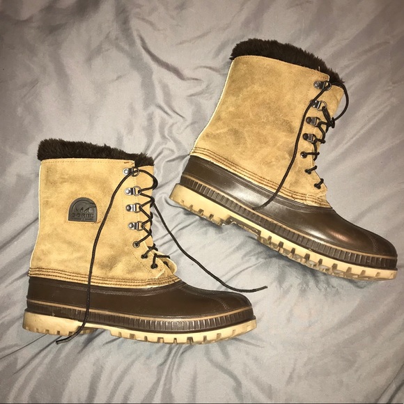 sorel steel shank boots